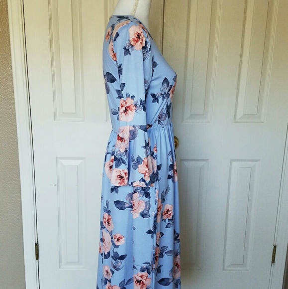 1 Left S Reborn J Dress Butter Cute Bell Sleeves - Picture 4 of 5